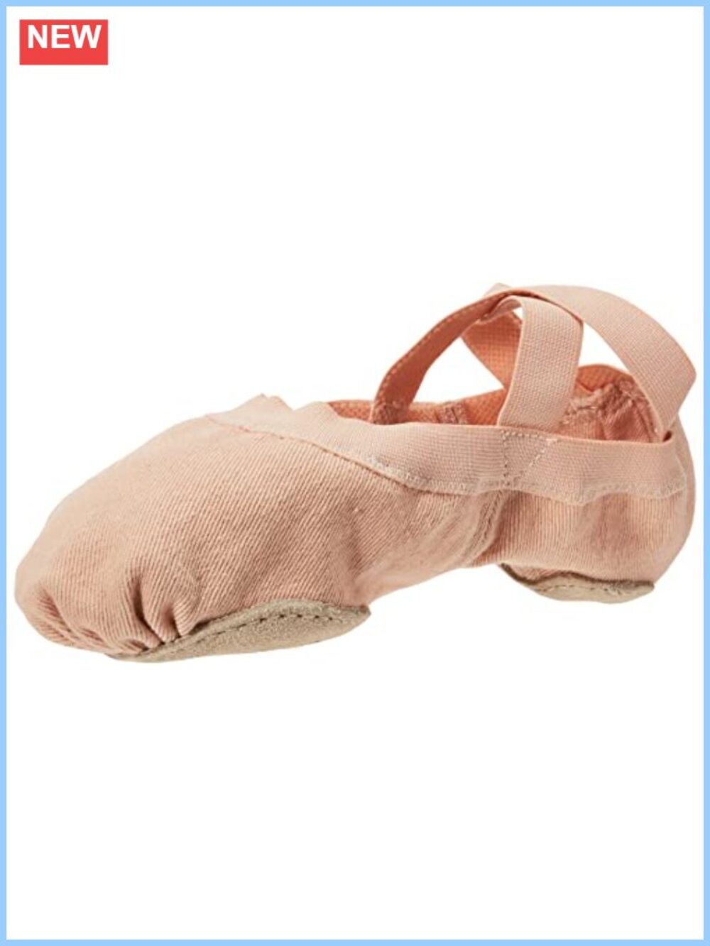 Split Sole Stretch Canvas Ballet Slipper Dance Shoe